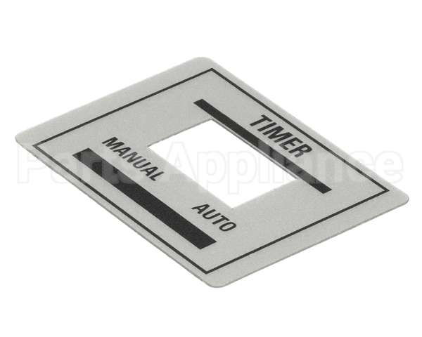 00-271840 Hobart Label/Auto-Man