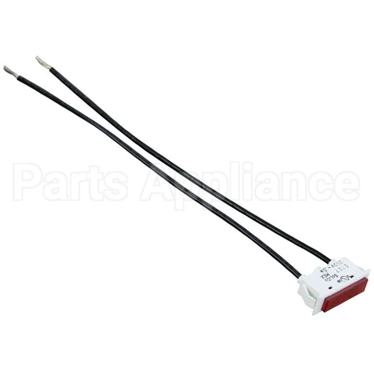 00-411496-000E4 Compatible Vulcan Signal Light 3/8" X 1-5/16" Red 250V