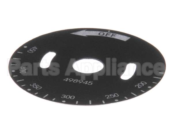 00-498945 Vulcan Hart Dial, Vcrg Temperature