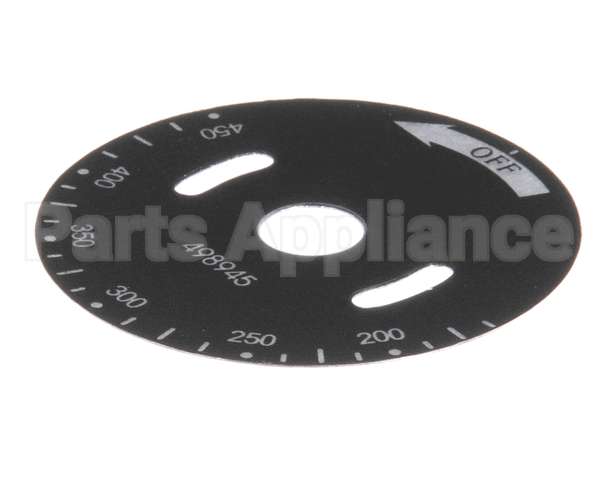 00-498945 Vulcan Hart Dial, Vcrg Temperature