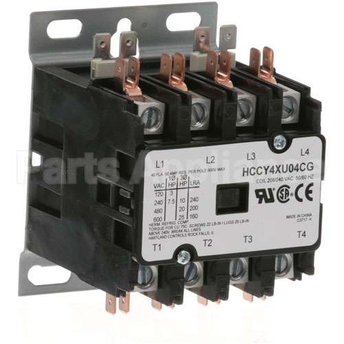 00-844329 Compatible Vulcan Contactor 4P 40/50A 208/240V