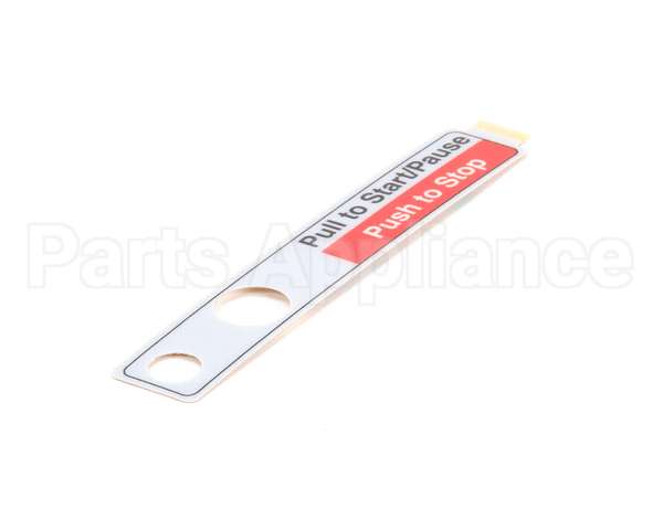00-873623 Hobart Label,Start/Pause,Stop