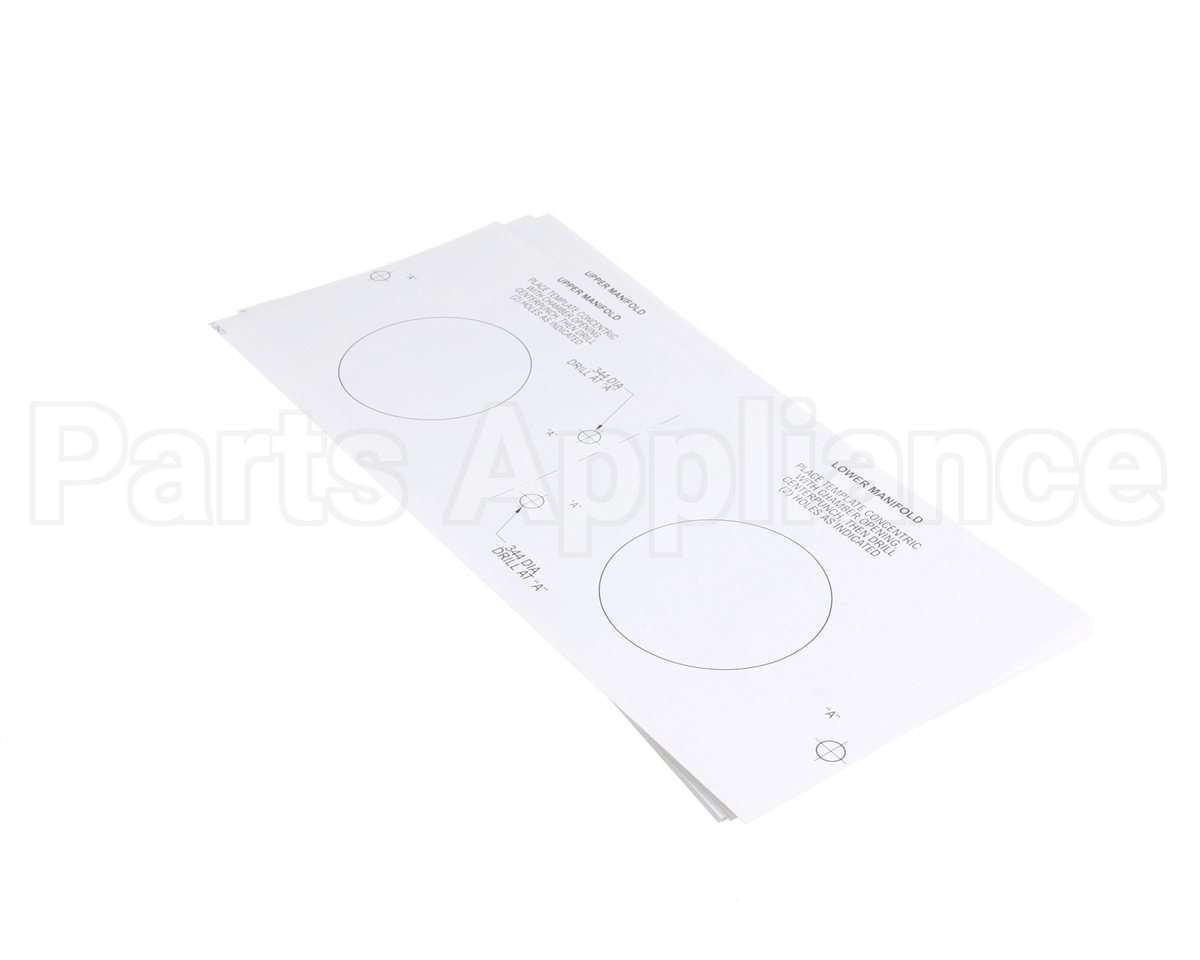 00-913135-00151 Hobart Template Bracket, Manifold (0F