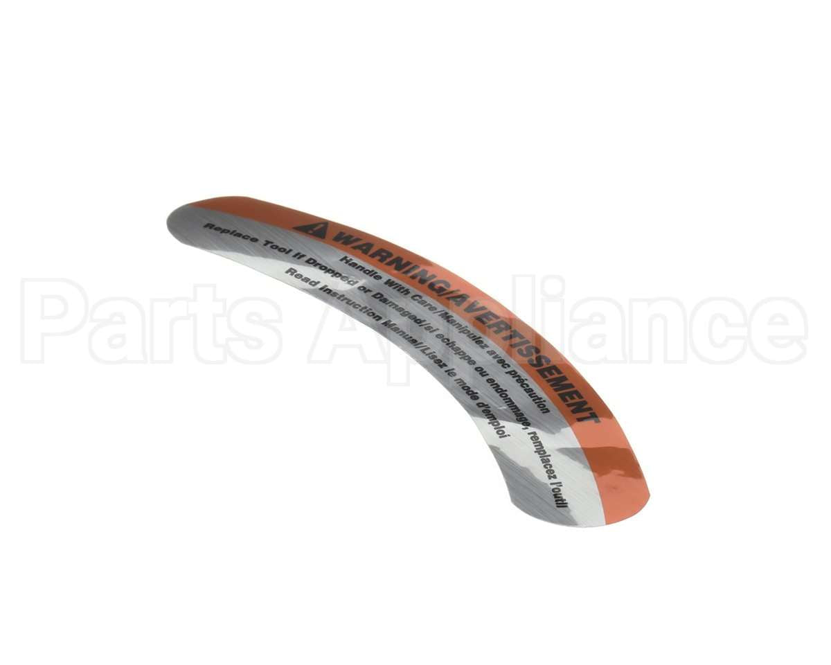 00-916957-00020 Hobart Label, Warning, Bilingual