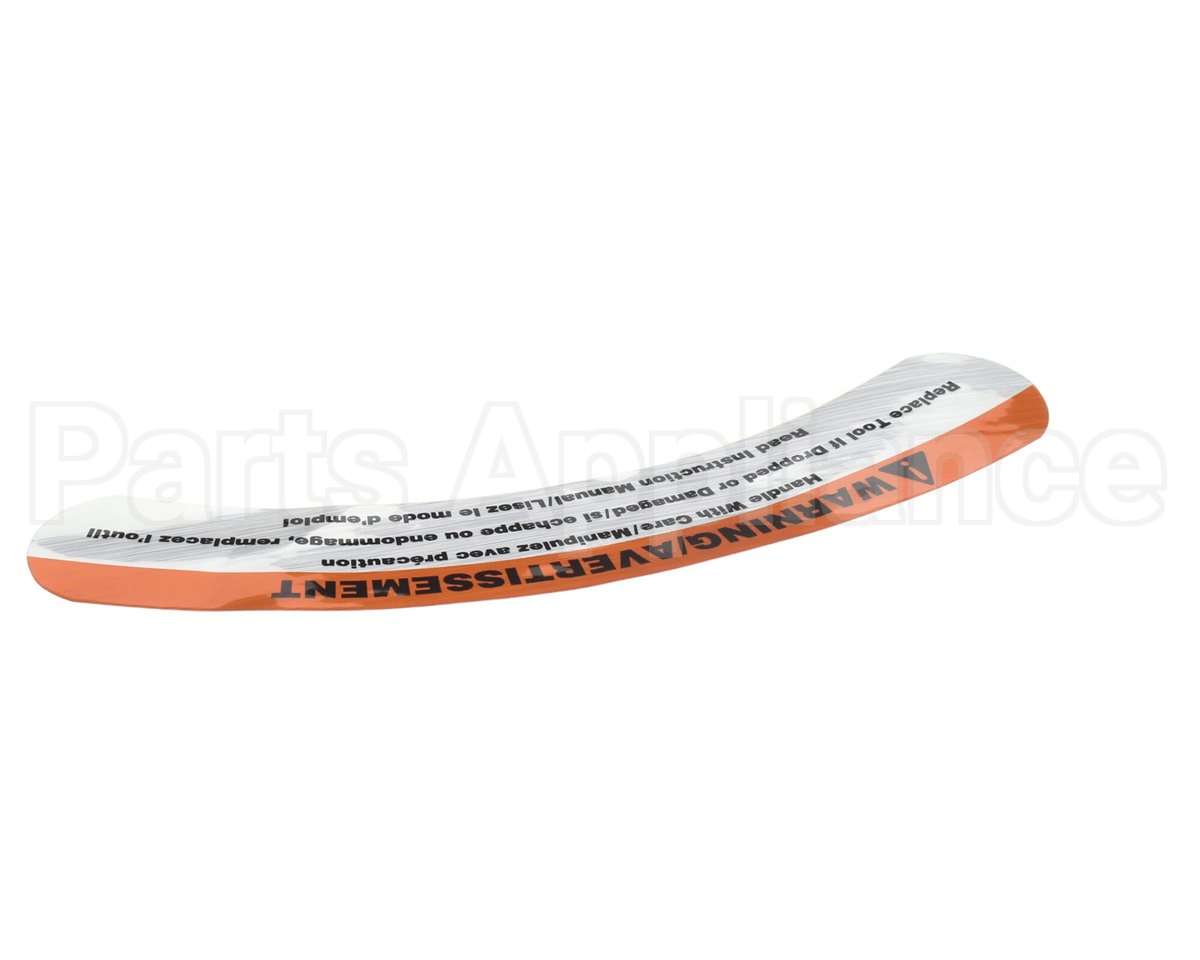 00-916957-00020 Hobart Label, Warning, Bilingual