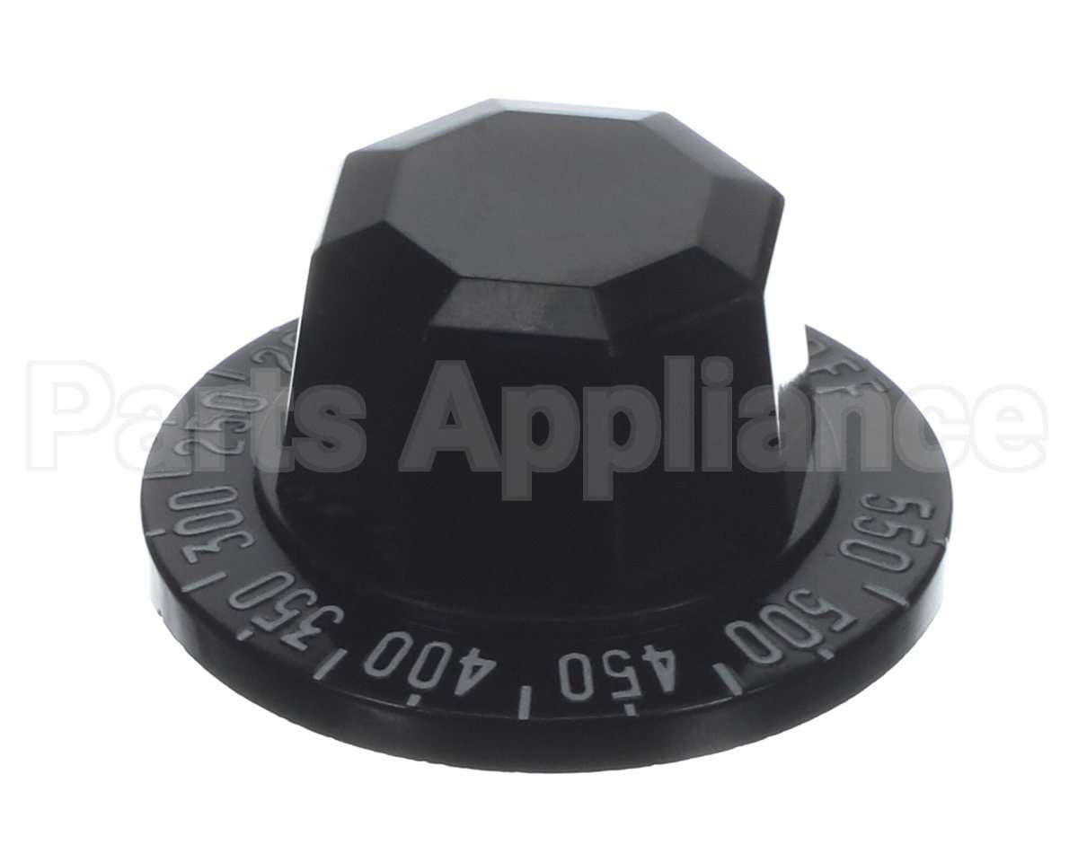 00-922511 Hobart Knob, Gs Thermostatic Griddle, Black