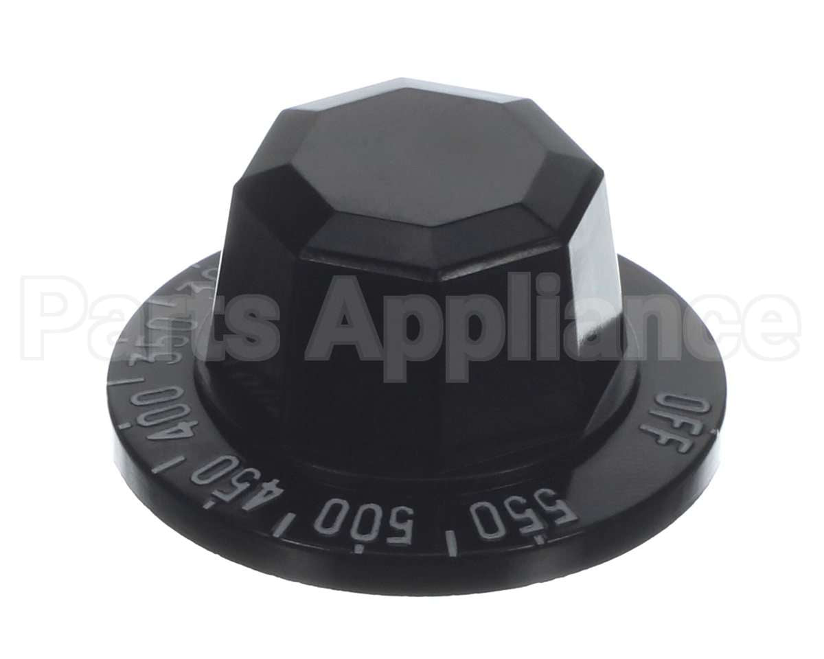 00-922511 Hobart Knob, Gs Thermostatic Griddle, Black