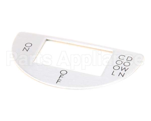 00-957609-00001 Vulcan Hart Label, On-Off Cool Down