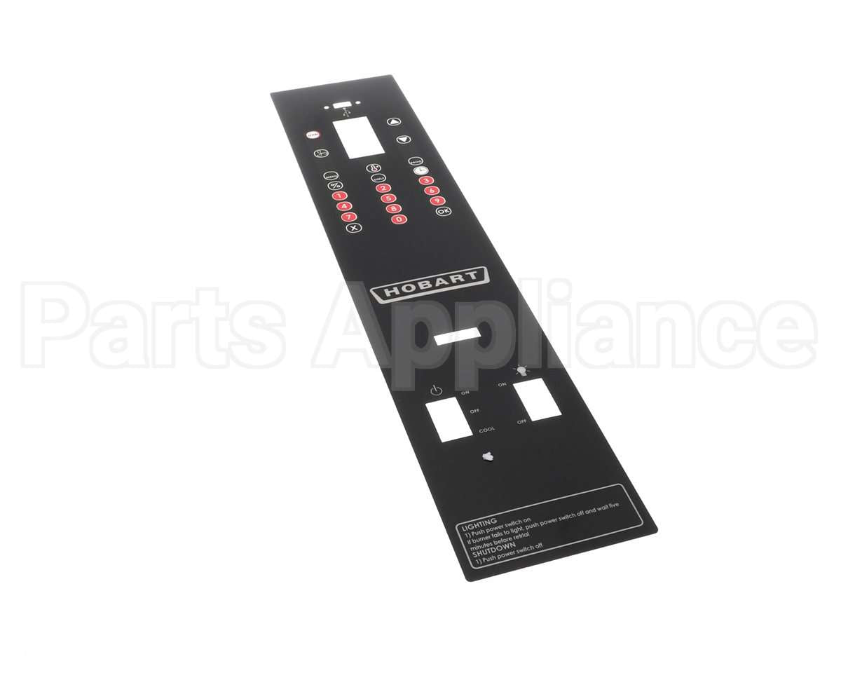 00-959113-00003 Vulcan Hart Overlay,Full Gas Hobart