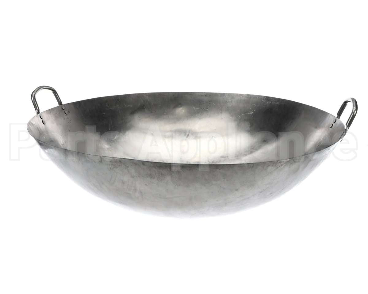 00001245 Imperial 24 Inch Wok Round Bottom With Two Metal