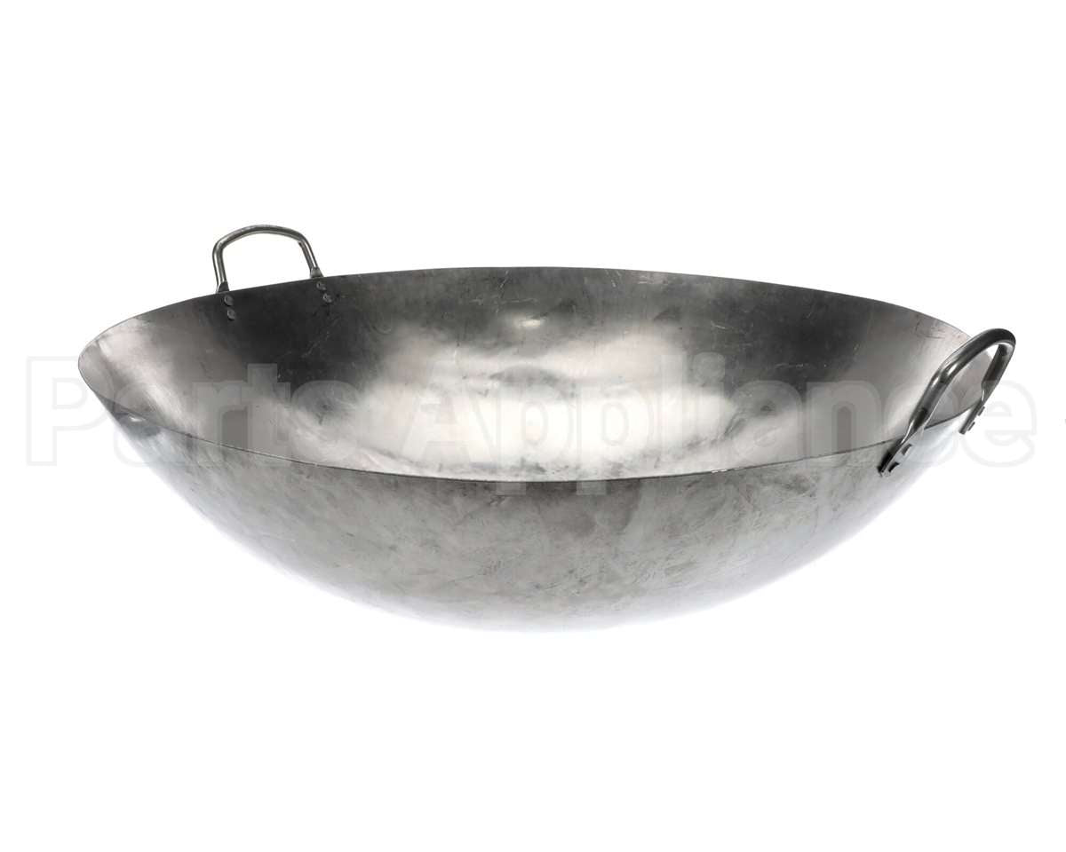 00001245 Imperial 24 Inch Wok Round Bottom With Two Metal