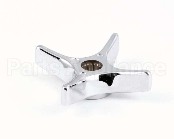 002521-45 T&S Brass 4-Arm Kitchen Handle, Chrome-Plated