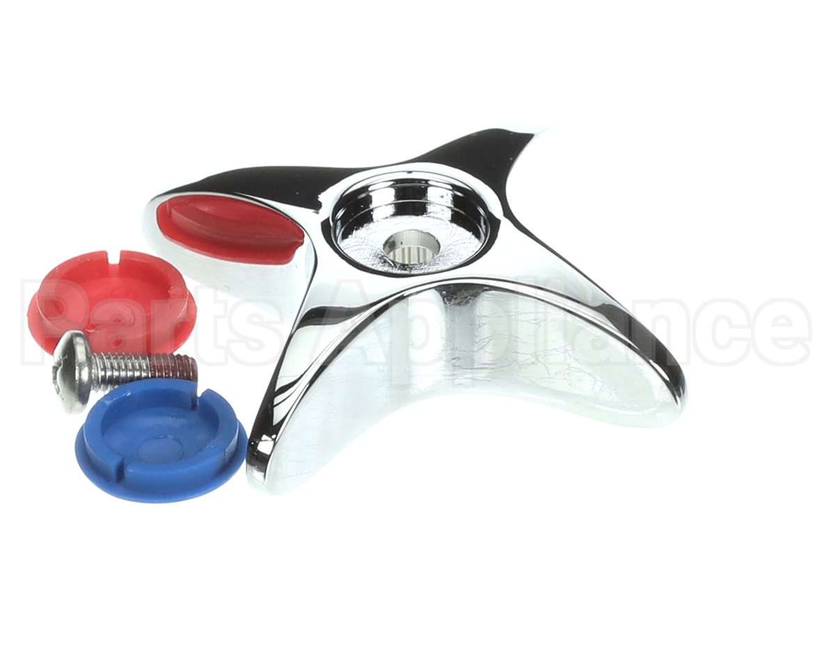 002521-45KNS T&S Brass 4-Arm Handle Kit (Handle, Indexes, Screw