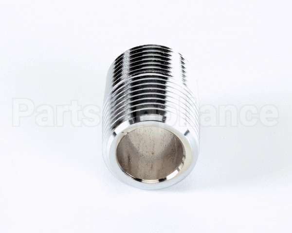 002534-25 T&S Brass 1/2 Npt Close Nipple (Chrome Plated)