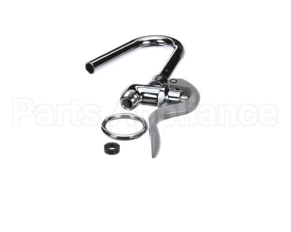 002851-40 T&S Brass Hook Nozzle And Self-Closing Valve (Gray