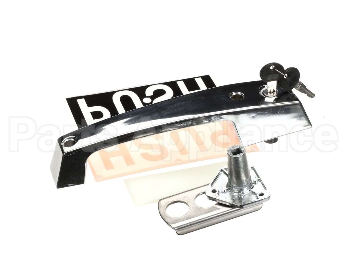 002864 Thermalrite Blast Chiller Handle 1229C Cyl Locking W948 Inside Re