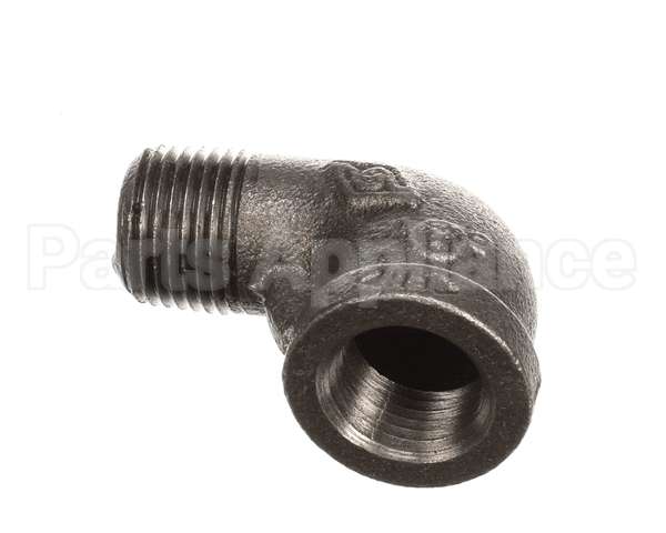004194 Keating Pipe Elbow 1/2 90 Deg Black