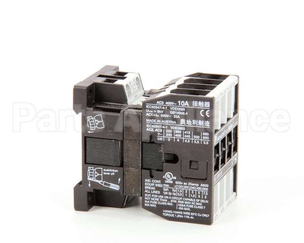 007080 Electrolux Professional Contactor; 220-240V 50Hz/240-264 60Hz
