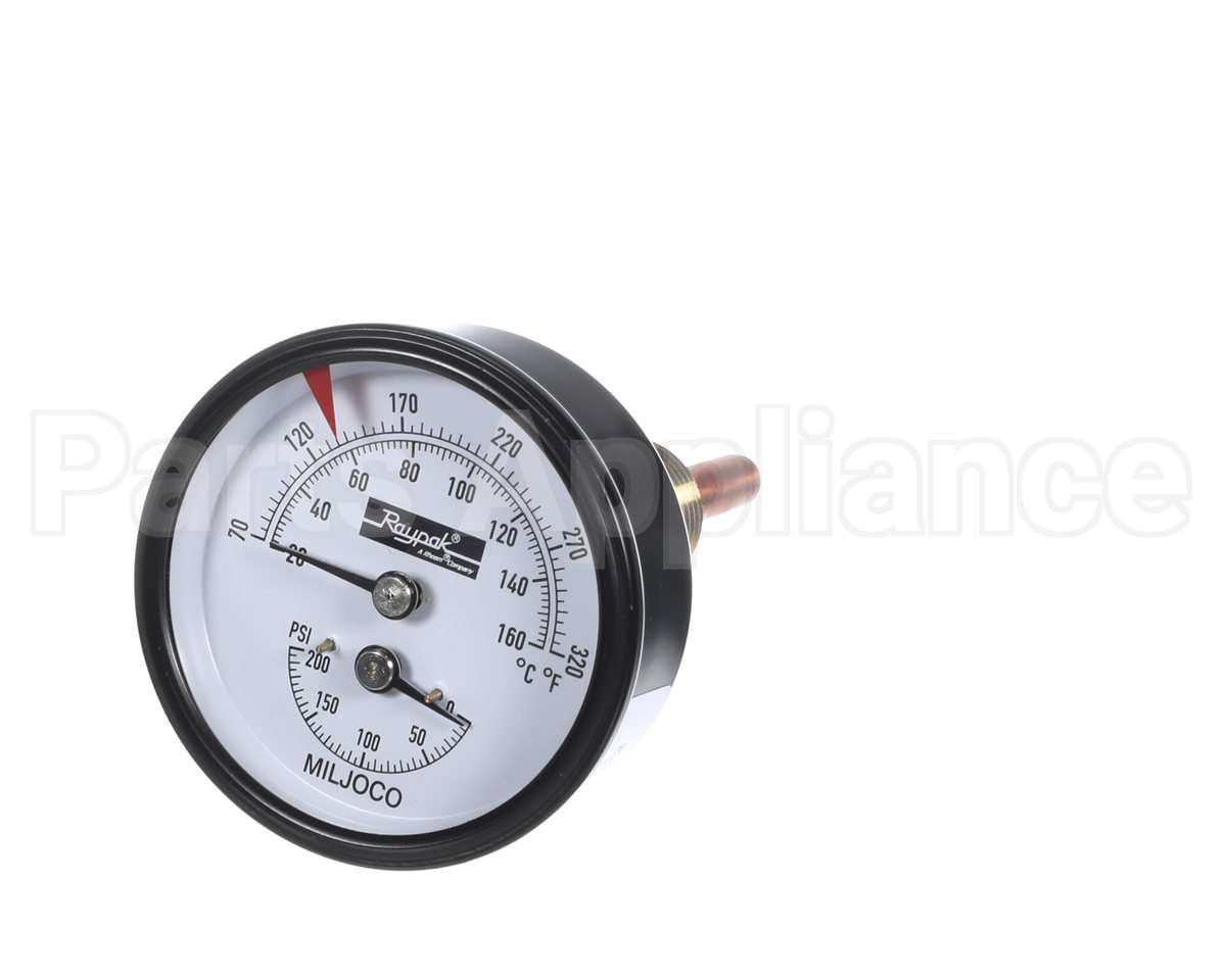 007399F Raypak Temp/Pressure Gauge
