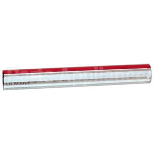008742 Compatible Groen Tube, Glass-Red & White Stripe