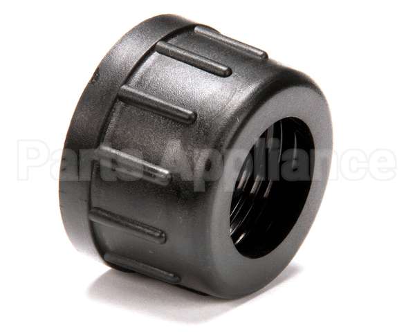 00902338 Follett Cap, Nut, Ice Hose Coupling, Black
