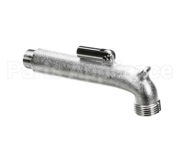 009545-25 T&S Brass Nozzle Assembly W/ Clevis (Rough Chrome)