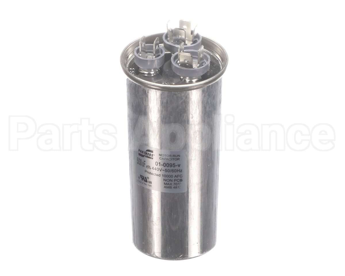 01-0095 Nortek Run Cap,Dual Round,440V,5+30Uf