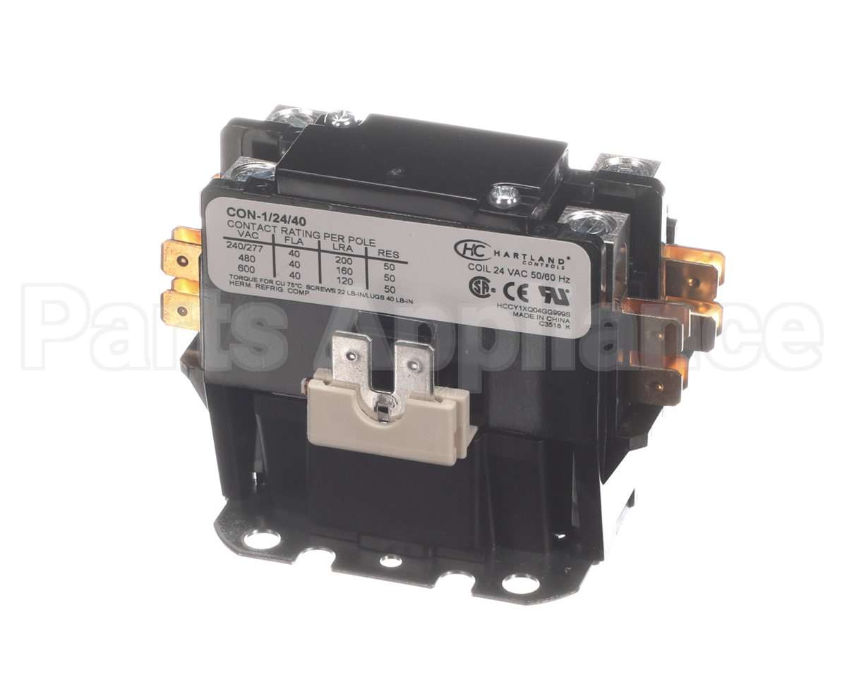 01-0115 Nortek Contactor, 1 Pole,40 Amp,24V