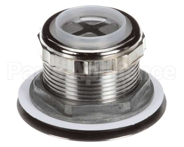 01000766 Glastender Drain Fitting, 1-1/2, Stainles