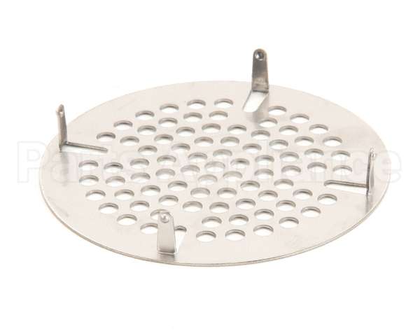 010386-45 T&S Brass 3-1/2 Flat Strainer, Stainless Steel