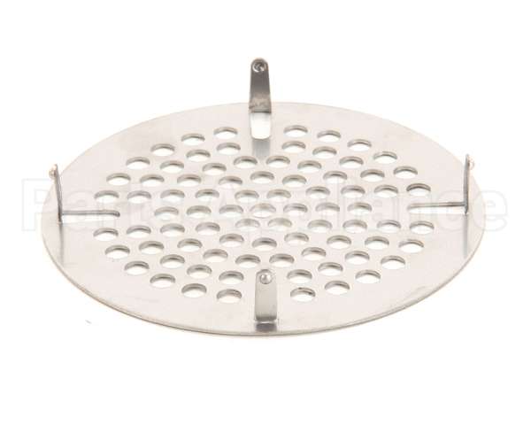 010386-45 T&S Brass 3-1/2 Flat Strainer, Stainless Steel