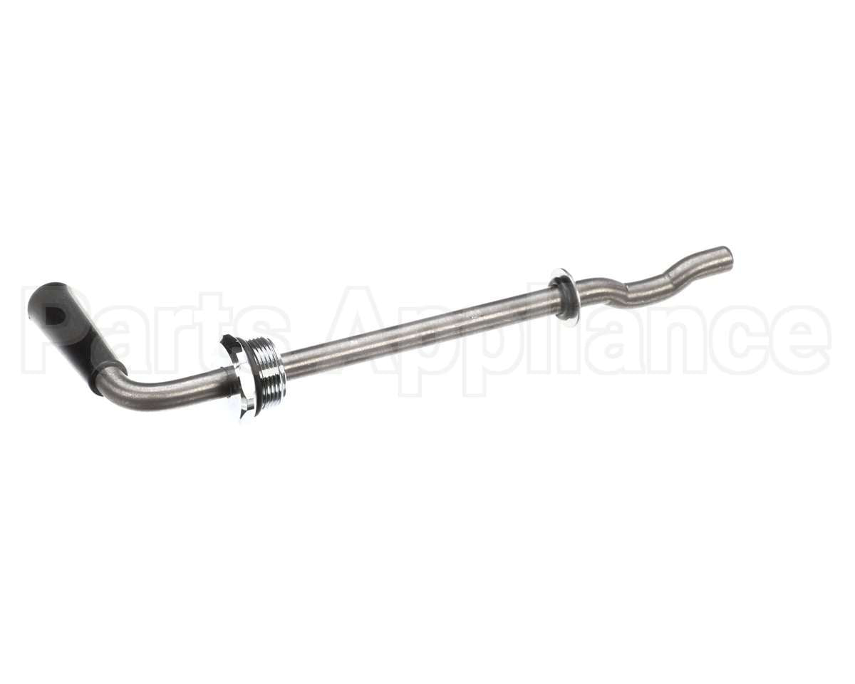010393-45XS T&S Brass Short Twist Waste Valve Handle Assembly