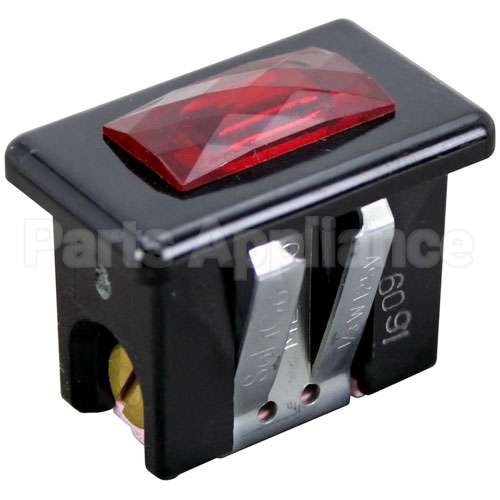 010880000 Compatible Bunn Snap-In Signal Light 5/8" X 1-1/4" Red 250V