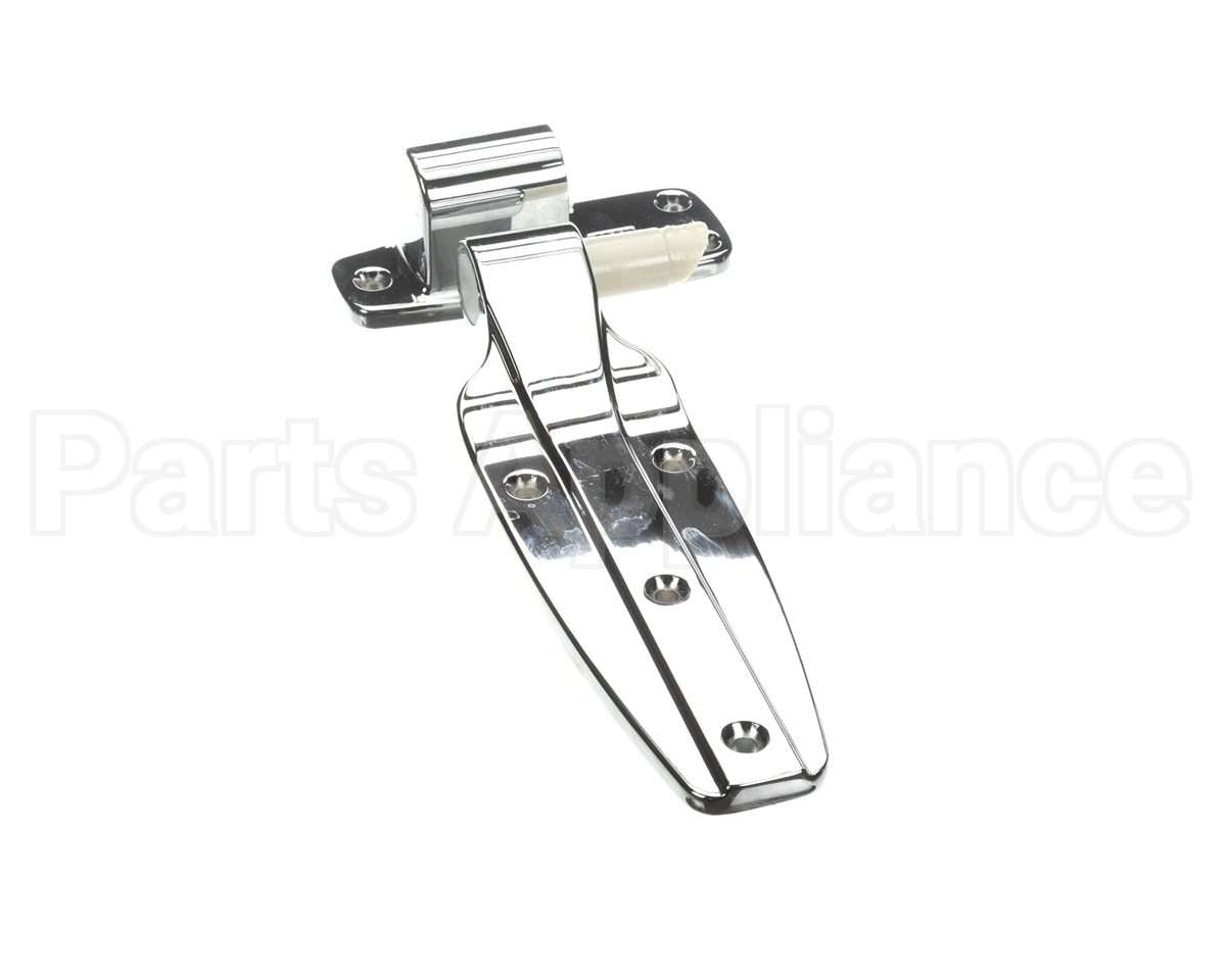 01121.0000 Thermalrite Blast Chiller Hinge 1245 Rev Cam Rise Flush Chrome