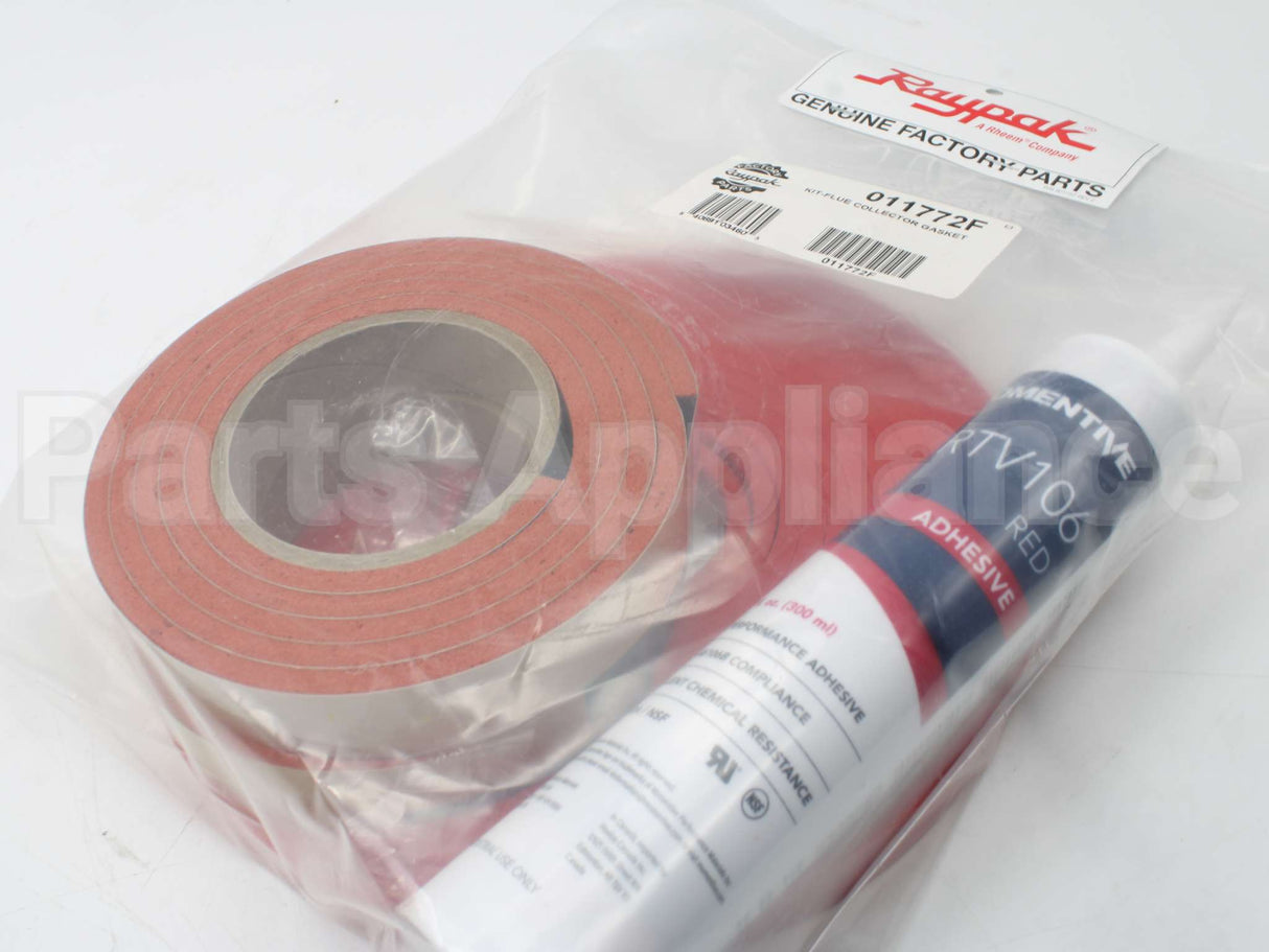 011772F Raypak Flue Collector Vert Seal Gsket