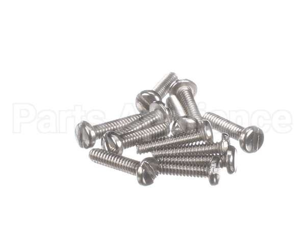 01303.7999 Bunn Screw,4-40 X .50 Pnh Sltd Sst(Pkg/12)&