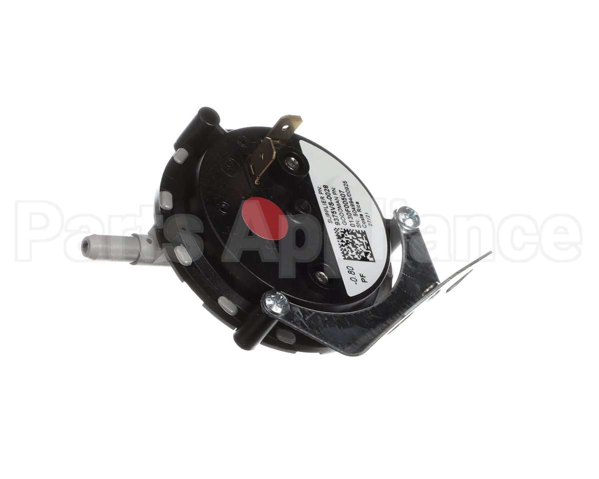 0130F00507 Goodman 0.8" Wc Spst Pressure Switch
