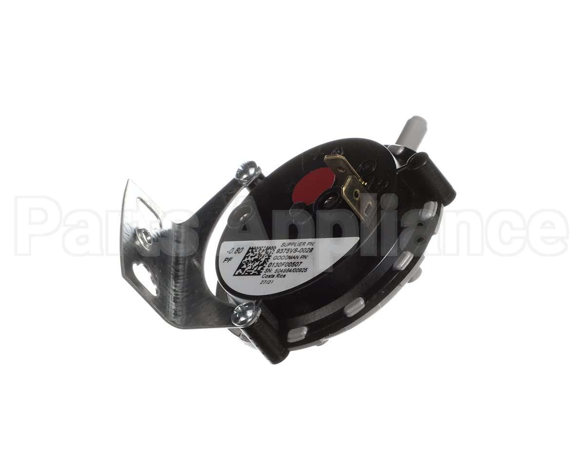 0130F00507 Goodman 0.8" Wc Spst Pressure Switch