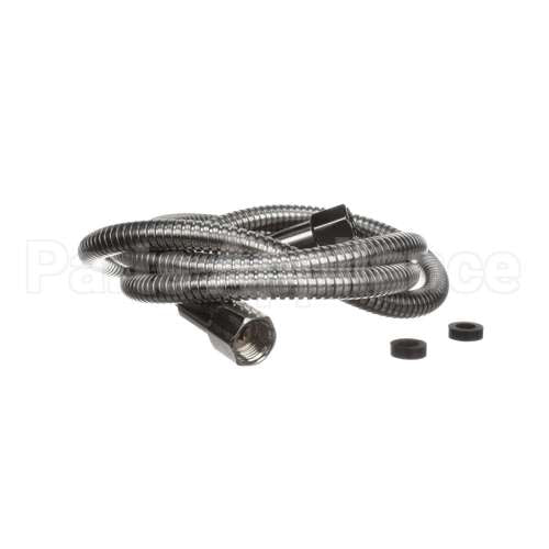 013E-72H T&S Brass Flexible Stainless Steel Hose, 72 Length