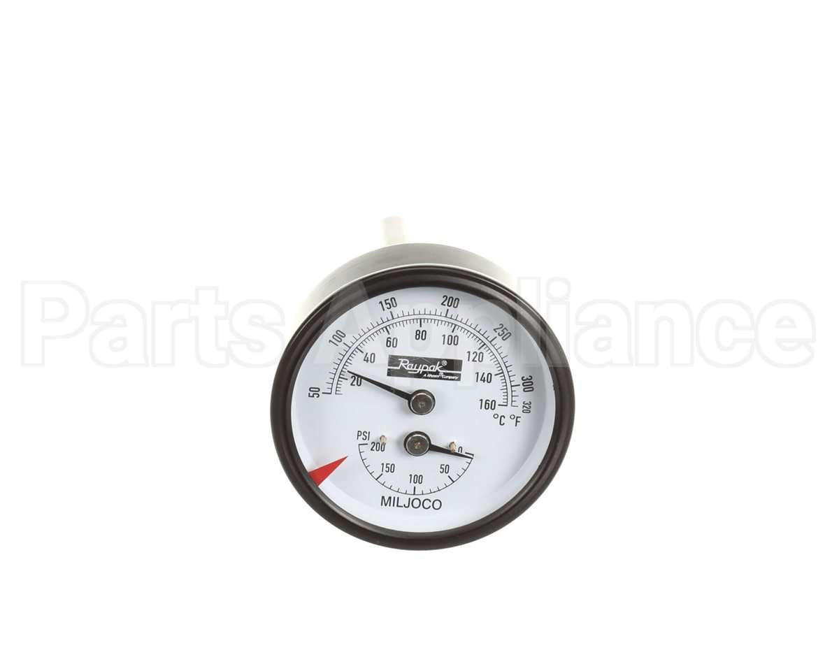014647F Raypak Temp & Pressuregauge 0-200 Psi-Ki
