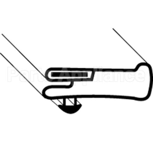 02-14160-2042 Compatible Anthony Gasket, Ref (28-9/16"X66"