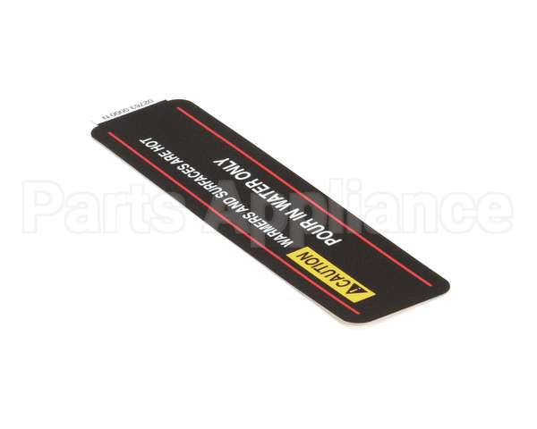 02763.0000 Bunn Decal,Caution-Hot Surf/Pourin