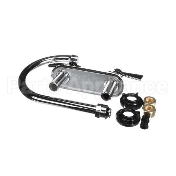 03000458 Compatible Glastender Faucet, Deck Mount With 6-1/4" Gooseneck
