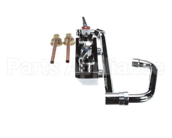 03000465 Glastender Faucet, Backsplash Mount With 18" Double