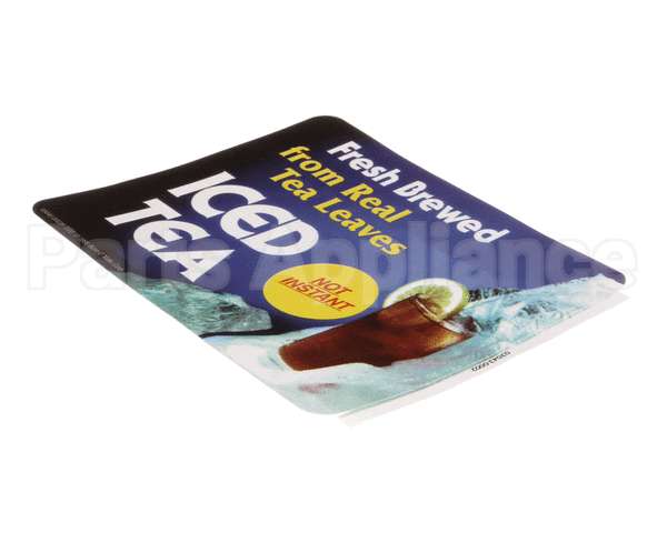 03043.0002 Bunn Decal, Fresh Brewed Iced Tea