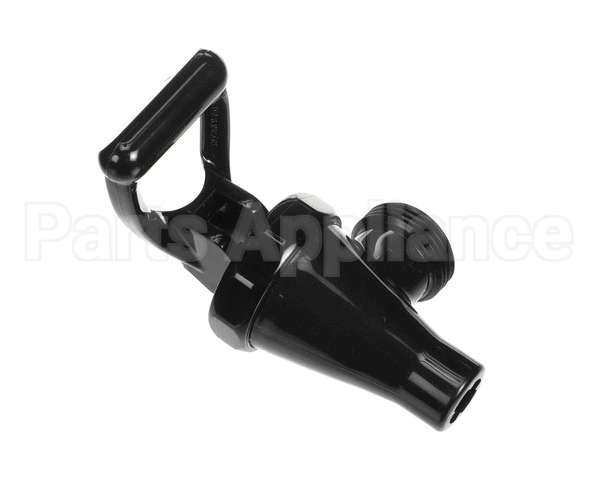 03260.0119 Bunn Faucet Assy, Black Nudger Am