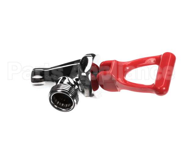 03287.0008 Bunn Faucet Assembly,Crm W/Red No Text