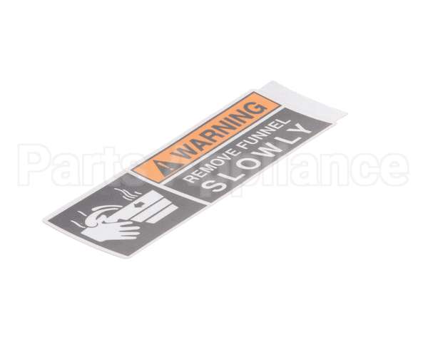 03408.0000 Bunn Decal, Warning-Remove Funnel