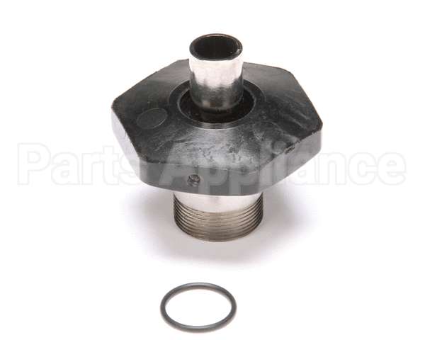 035A T&S Brassoutlet W/ Black Heat-Resistant Hand