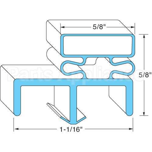 037453 Compatible Norlake Gasket, Door
